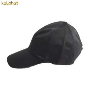 کلاه نقاب دار کتان مشکی