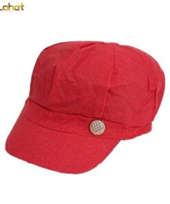 کلاه کاپیتانی زنانه قرمز