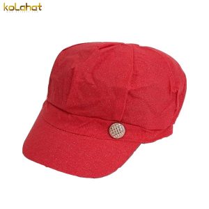 کلاه کاپیتانی زنانه قرمز