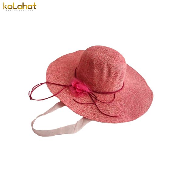 کلاه ساحلی زنانه گلدار