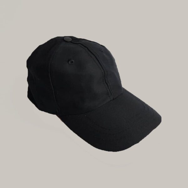 کلاه نقابدار کتان اسپرت مشکی (KLT-T214)