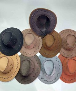 کلاه کابویی جیر رنگی عمده (KLT-O245)