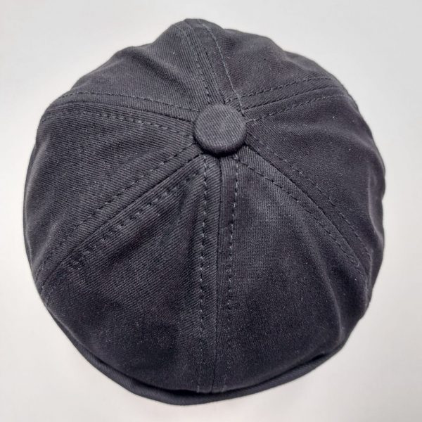 کلاه کتان مشکی مدل لئونی مردانه - عمده (KLT-823)