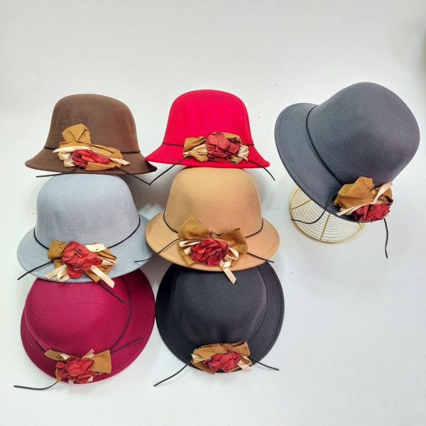 کلاه آفتابگیر زنانه ساده و طرح دار (KLT-T1546)