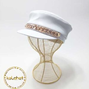 کلاه کاپیتانی زنانه زنجیردار - عمده (KLT-917)