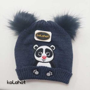 کلاه بافت بچگانه طرح خرس (KLT-T2285)