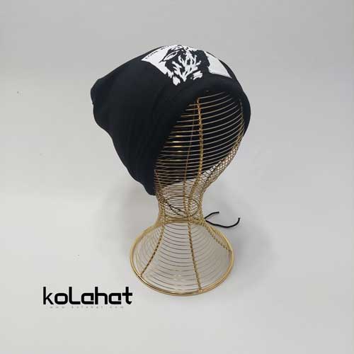 کلاه اسکارف تریکو مشکی (KLT-T2408)