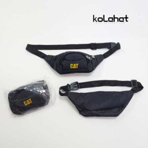 کیف کمری مشکی برزنتی