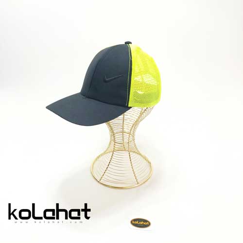 کلاه نقاب دار پشت توری رنگی - عمده (KLT-2636)