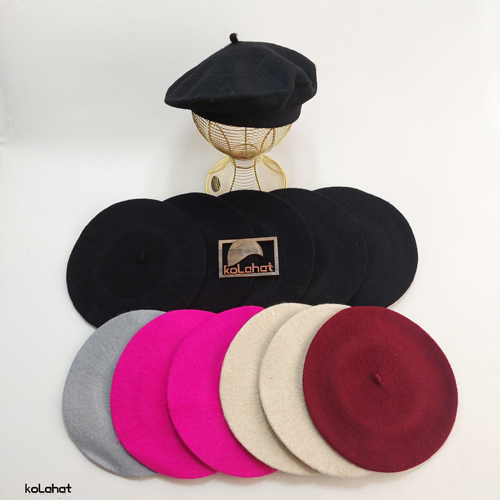 کلاه برت موهر پشمی - عمده (KLT-O14)