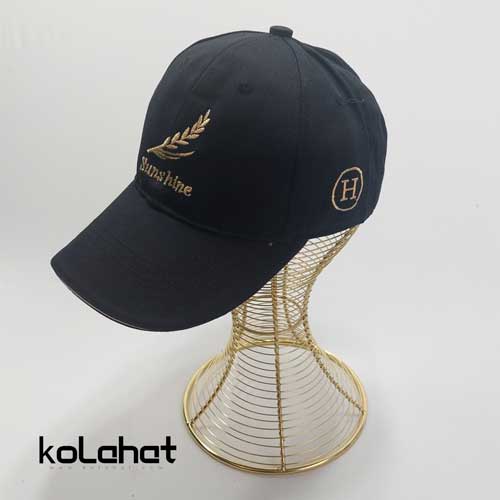 کلاه کتان بیسبالی گلدوزی پر (KLT-T2696)
