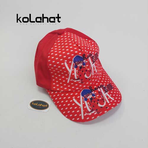 کلاه بافت دخترانه NY پوم دار رنگی (KLT-T1819)