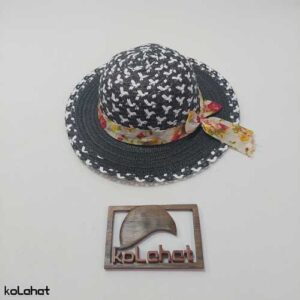 کلاه ساحلی بچگانه پاپیون دار (KLT-T2768)