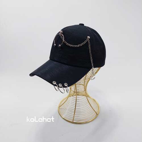 کلاه نقابدار ساتن پرسینگ زنجیری - عمده (KLT-2884)