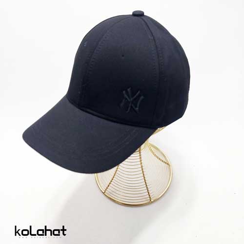 کلاه کتان مشکی ny - عمده (KLT-2840)