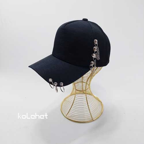 کلاه نقابدار ساتن پرسینگ زنجیری - عمده (KLT-2884)