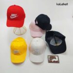 کلاه نقاب دار نایک کتان وارداتی - عمده (KLT-2873)