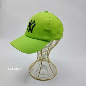 کلاه بیسبالی NY کتان رنگی (KLT-T2910)