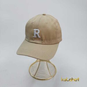 کلاه بیسبالی گلدوزی R کتان اصلی (KLT-T3037)