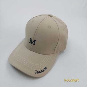 کلاه بیسبالی طرح M کتان اصلی (KLT-T3070)