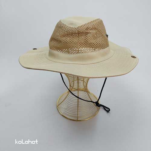 کلاه کابویی کتان بالا توری اعلا - عمده (KLT-2927)