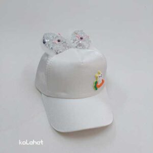کلاه بیسبالی ساتن دخترانه پولکی (KLT-T2993)
