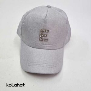کلاه بیسبالی ساتن طرح حروف (KLT-T3105)