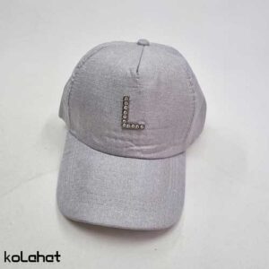 کلاه بیسبالی ساتن طرح حروف (KLT-T3105)