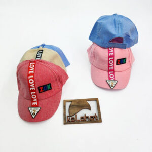 کلاه نقابدار بچگانه خارجی طرح LOVE - عمده (KLT-3223)