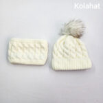 کلاه و شال گردن بچگانه رینگی (KLT-T3321)