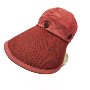 کلاه آفتابگیر کنفی اصلی وارداتی زنانه (KLT-T3300)