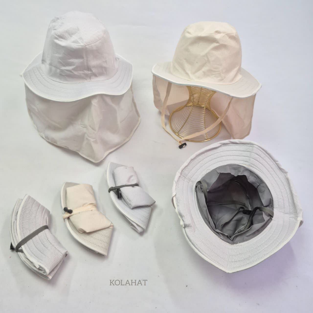 کلاه کابویی شال دار تاشو - عمده (KLT-3294)