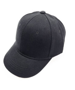 کلاه نقاب کوتاه کتان اصلی مشکی (KLT-T3398)