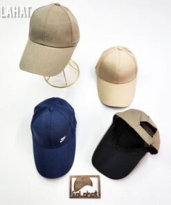 کلاه نقاب بلند مردانه کتان کجراه - عمده (KLT-3387)
