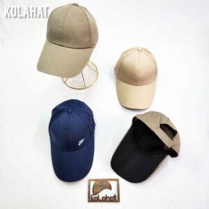 کلاه نقاب بلند مردانه کتان کجراه - عمده (KLT-3387)