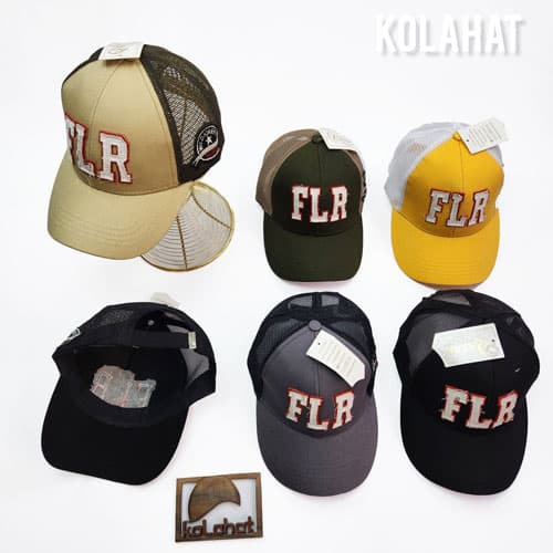کلاه پشت توری وارداتی FLR - عمده (KLT-3383)
