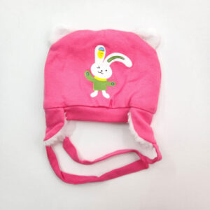 کلاه بچگانه تریکو گوش دار طرح خرگوش (KLT-T3467)