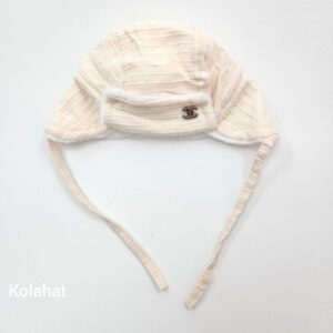 کلاه کاپیتانی نخی نوزادی - عمده (KLT-3561)