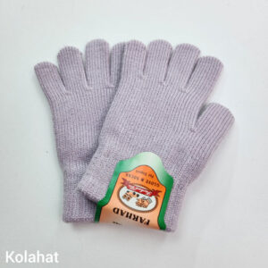 دستکش بافت بچگانه ساده رنگی - عمده (KLT-3512)