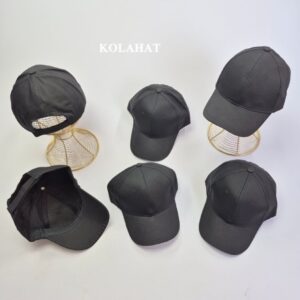 کلاه کپ نقابدار کتان ساده بدون گلدوزی عمده