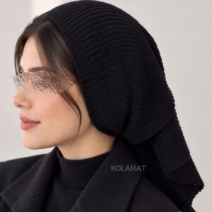 مینی اسکارف بافتنی سه حالته زنانه عمده