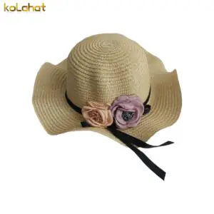 کلاه ساحلی دخترانه گلدار