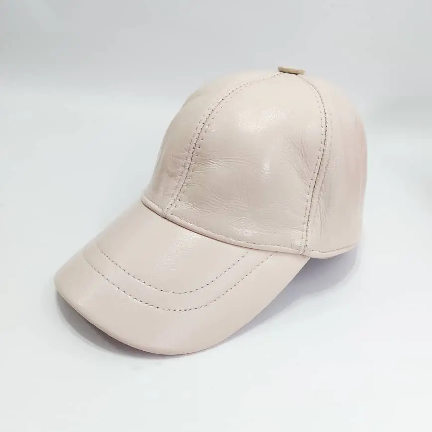 کلاه بیسبالی چرم اصل نقاب بلند (KLT-T235)