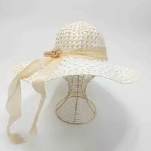 کلاه ساحلی زنانه طرح حصیری (KLT-T274)
