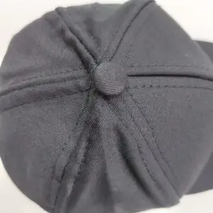 کلاه نقاب دار مشکی طرح گلدوزی میکس پارچه کج راه - عمده (KLT-1504)