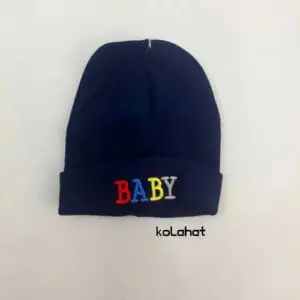 کلاه نوزادی تریکو BABY - عمده (KLT-1712)