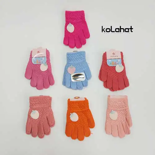 دستکش بچگانه طرح توت فرنگی - عمده (KLT-2088)