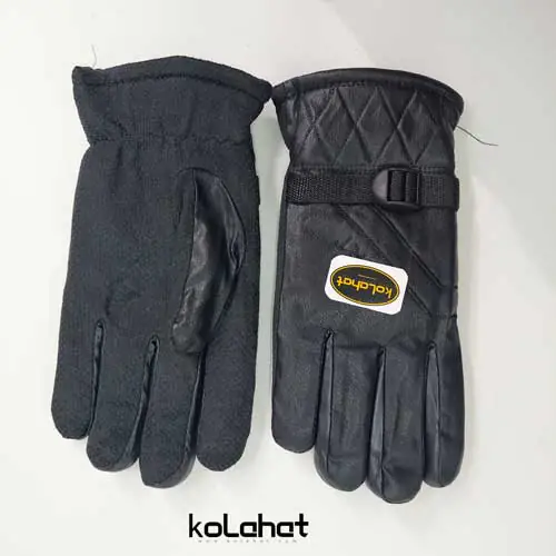 دستکش موتوری چرم مردانه (KLT-T627)