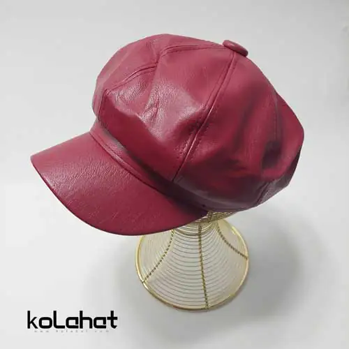 کلاه کاپیتانی زنانه چرم (KLT-T2162)