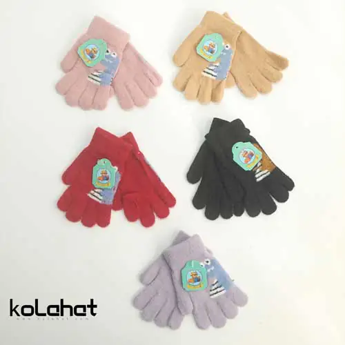 دستکش بافت فانتزی - عمده (KLT-2433)